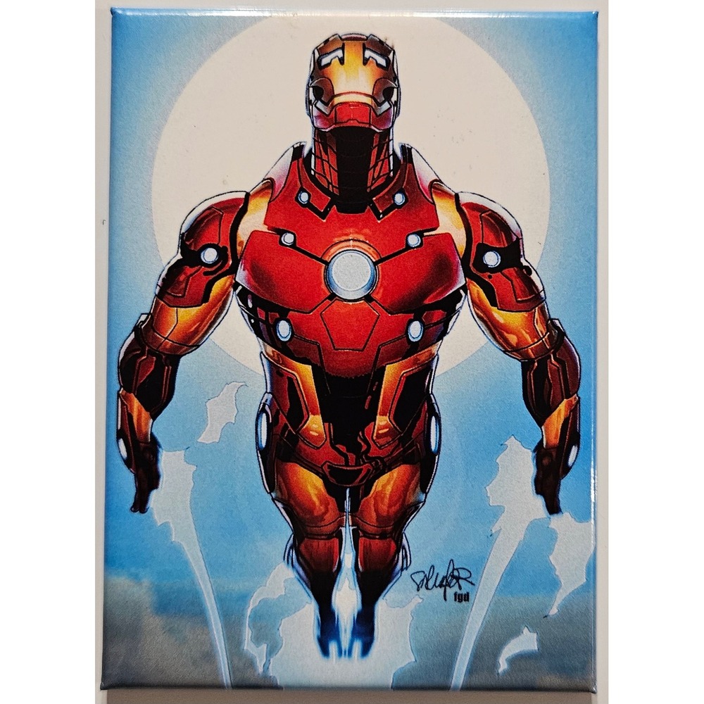 Iron Man Marvel Comic Book Magnet‎ MCU Superhero